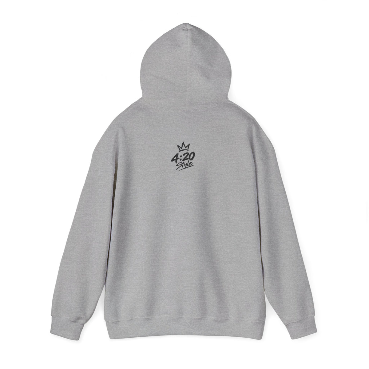 Hoodie - "Fumo y olvido" Rolling Hands Graphic Hoodie (4:20 Back Accent)