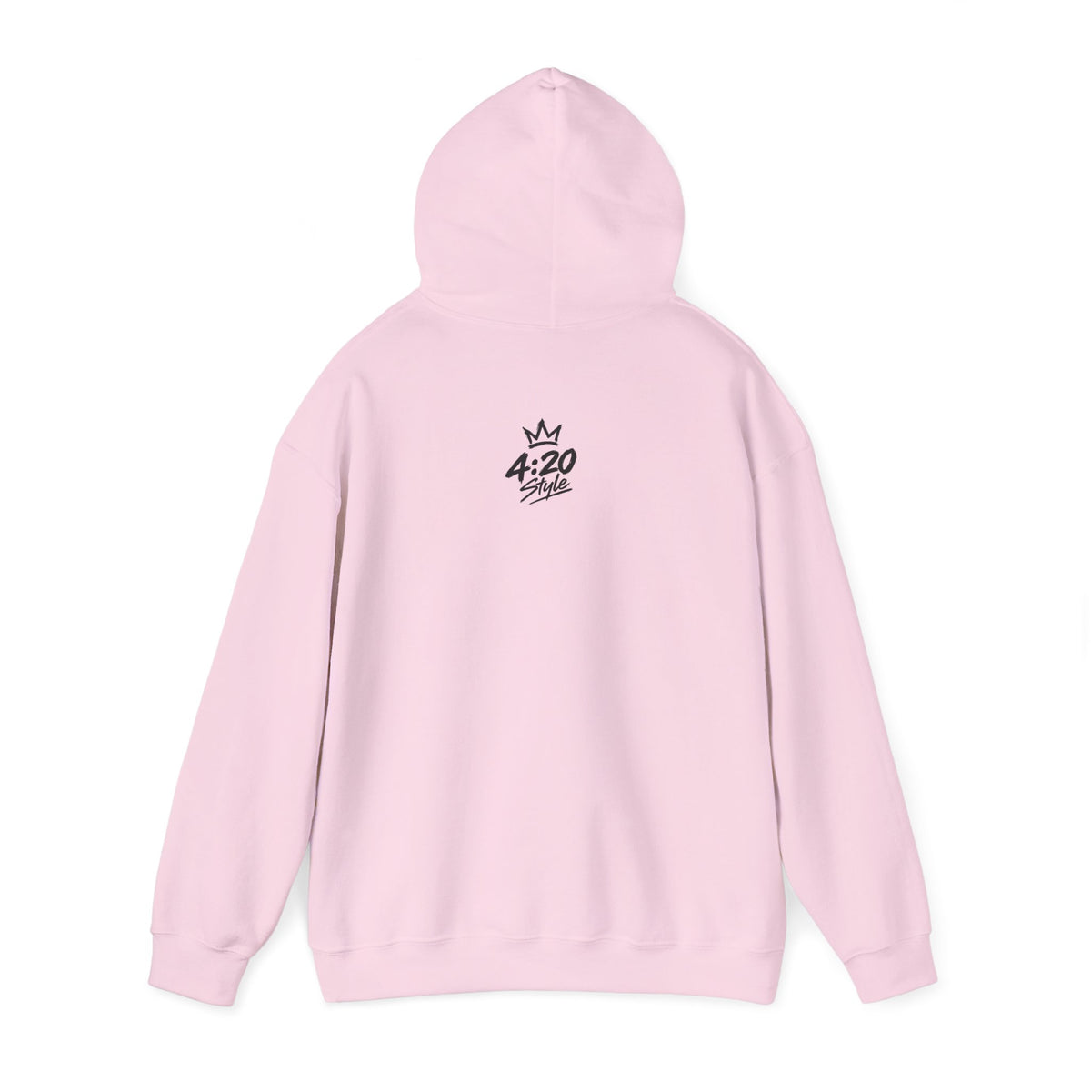 Hoodie - "Fumo y olvido" Rolling Hands Graphic Hoodie (4:20 Back Accent)