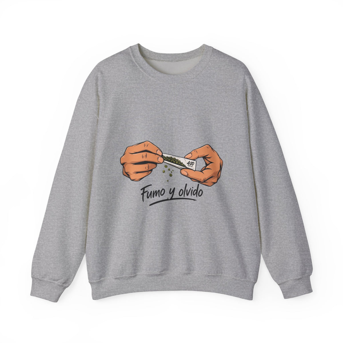 Fumo y Olvido | Crewneck 4:20 de Fleece