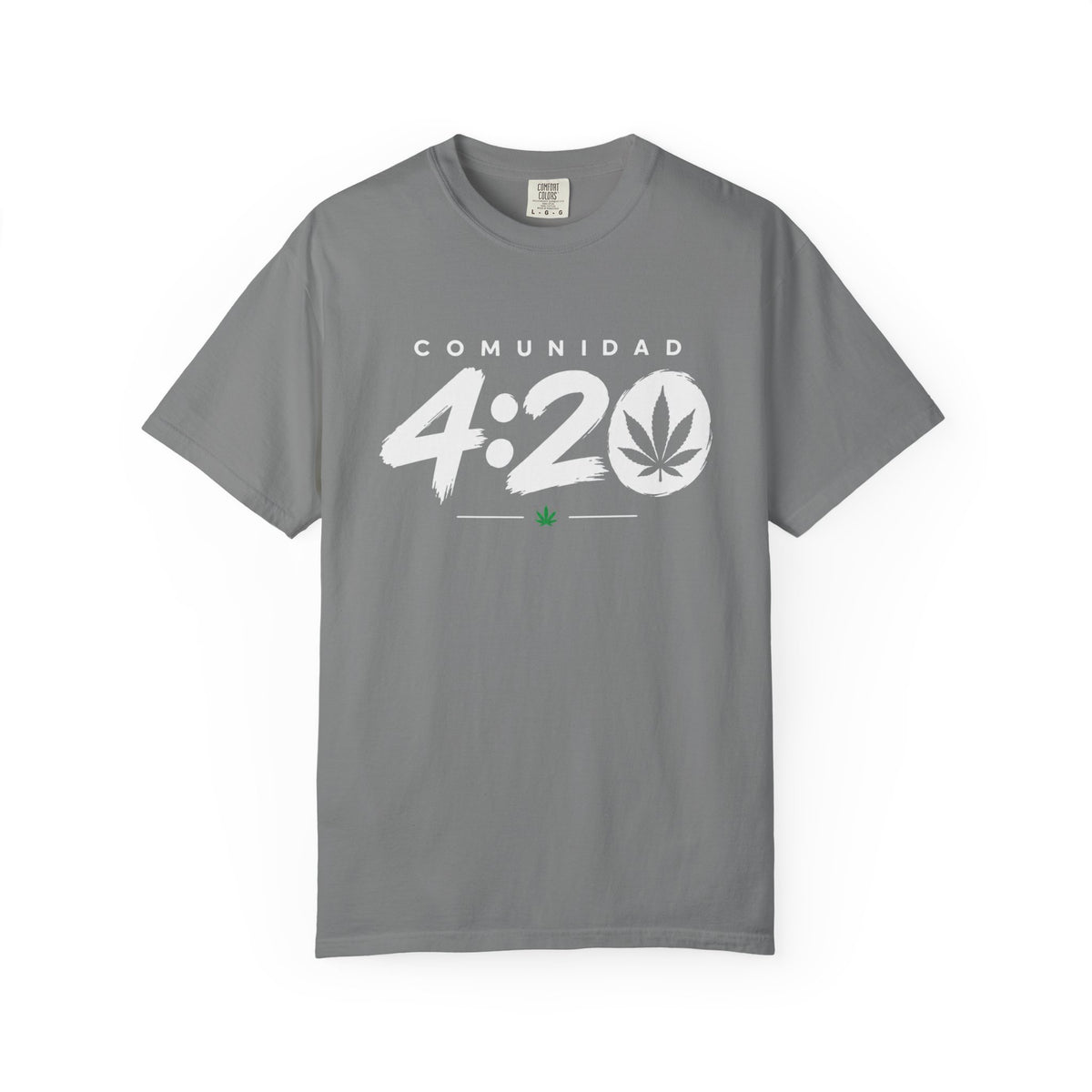 Comunidad 4:20 Graphic T-Shirt — Cannabis Leaf Tee