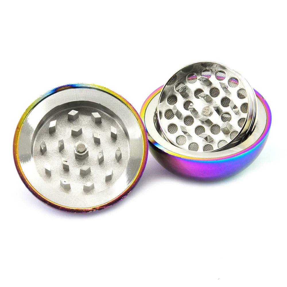 Herb Grinder 3 Layers Tobacco Grusher with Metal Sharp Teeth Pokeball Cute Grinder Herb Smoking Accessories Cool Gadget