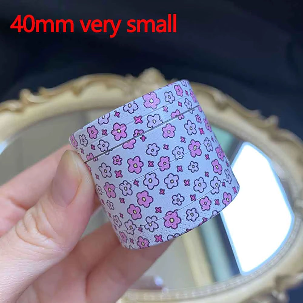 1Pcs Pink Grinder Crusher Spice Mill 40Mm/50Mm Smoking Accessories Girly Gift Birthday Present