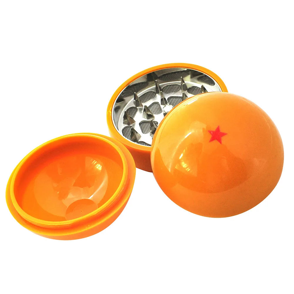 Herb Grinder 3 Layers Tobacco Grusher with Metal Sharp Teeth Pokeball Cute Grinder Herb Smoking Accessories Cool Gadget