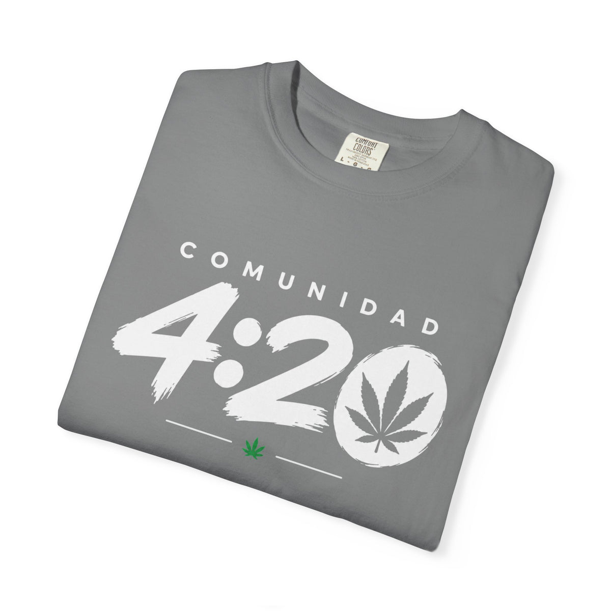 Comunidad 4:20 Graphic T-Shirt — Cannabis Leaf Tee