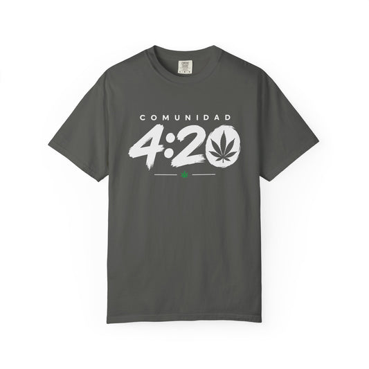 Comunidad 4:20 Graphic T-Shirt — Cannabis Leaf Tee