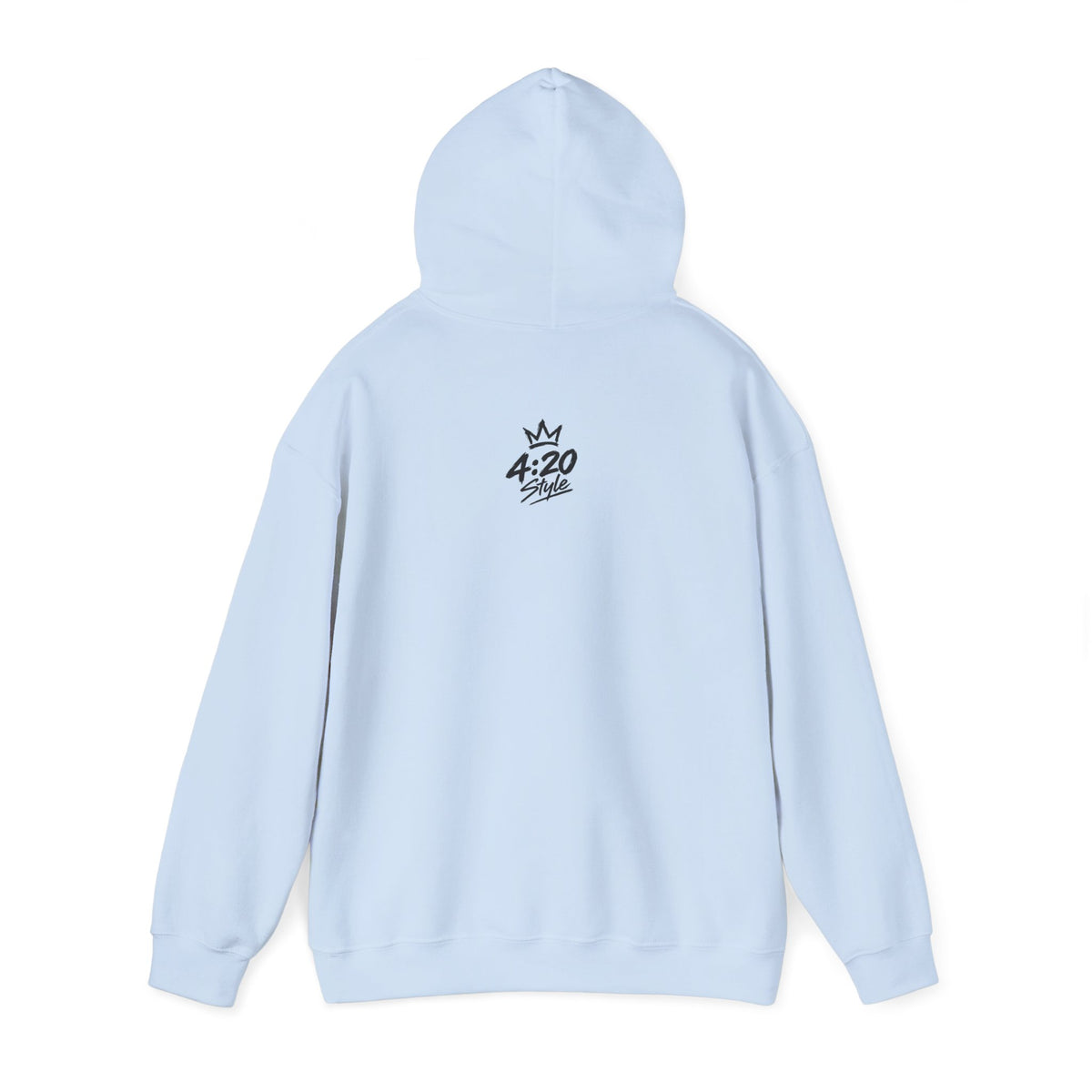 Hoodie - "Fumo y olvido" Rolling Hands Graphic Hoodie (4:20 Back Accent)