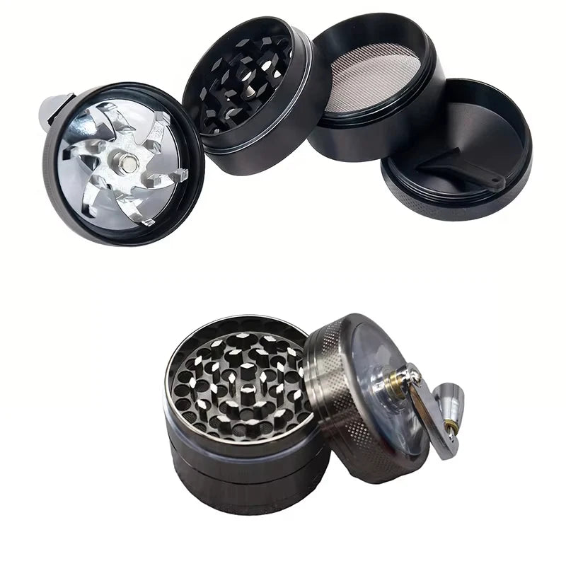 1.6Inch 40Mm Hand Crank Tobacco Grinder Spice Mills Smoke Grass Crusher Muller Spice Manual Grinder for Nutmeg,Ginger,Rock Salt