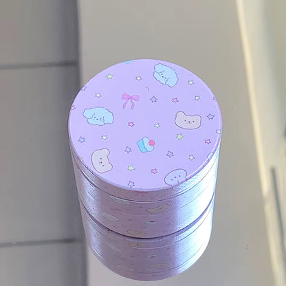 1Pcs Pink Grinder Crusher Spice Mill 40Mm/50Mm Smoking Accessories Girly Gift Birthday Present