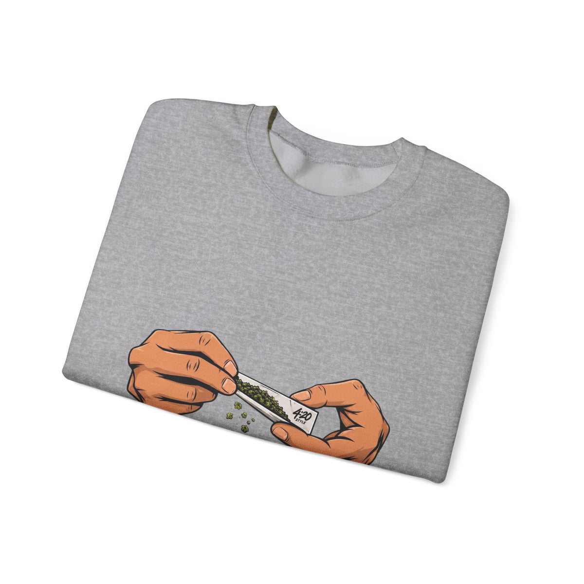 Fumo y Olvido | Crewneck 4:20 de Fleece