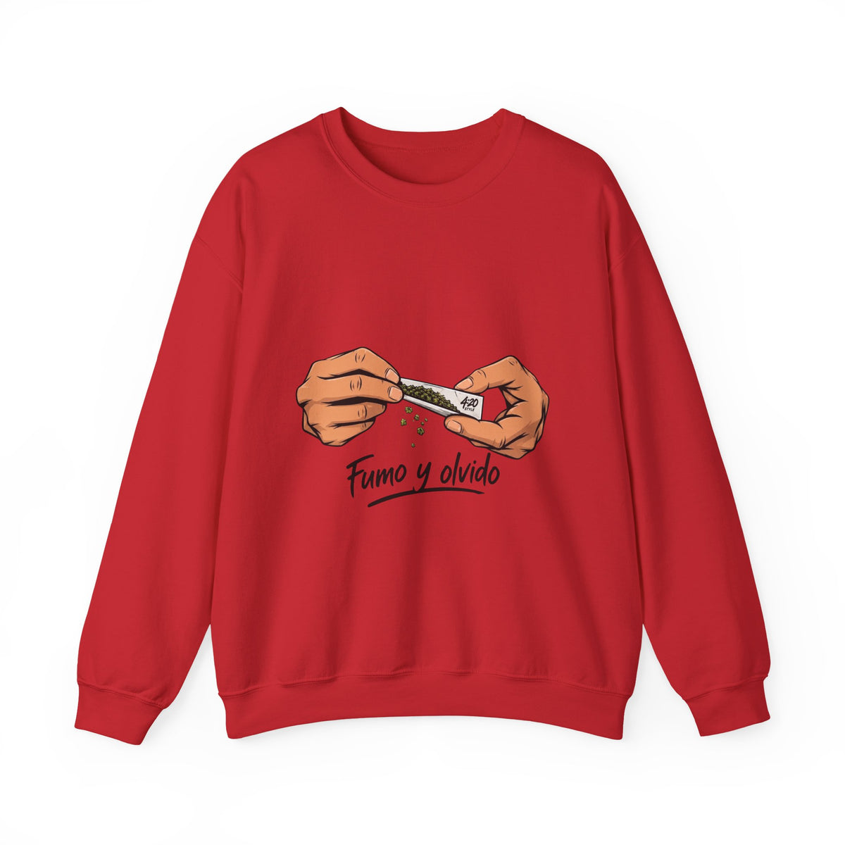 Fumo y Olvido | Crewneck 4:20 de Fleece