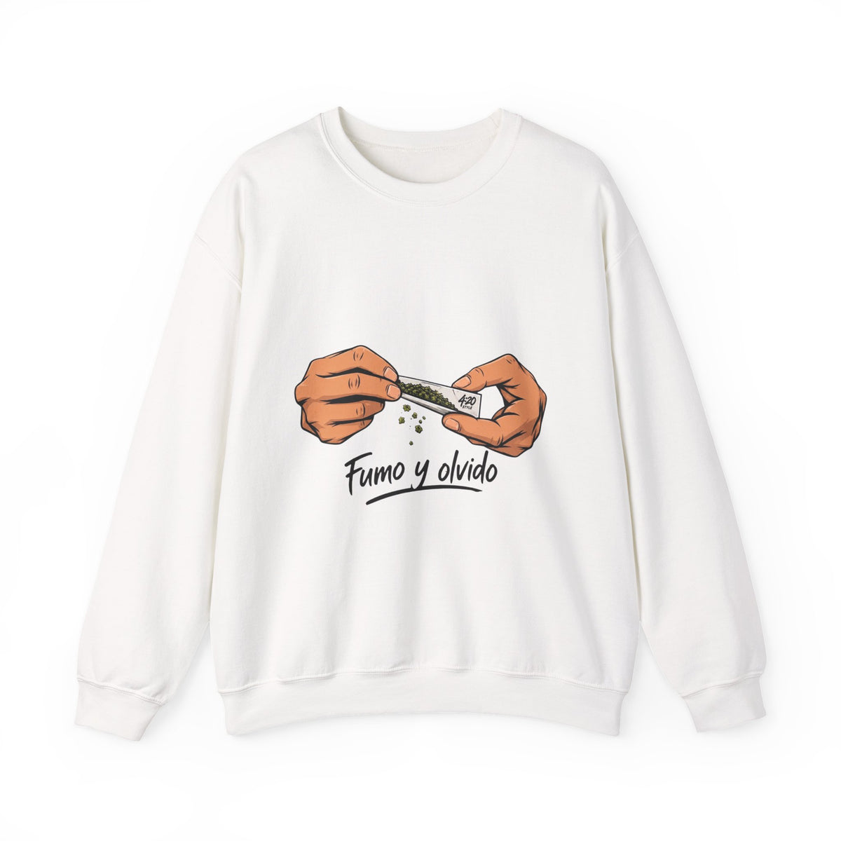 Fumo y Olvido | Crewneck 4:20 de Fleece