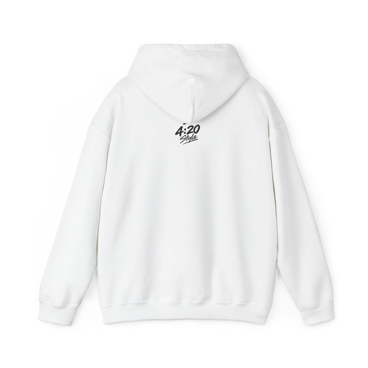 Hoodie - "Fumo y olvido" Rolling Hands Graphic Hoodie (4:20 Back Accent)