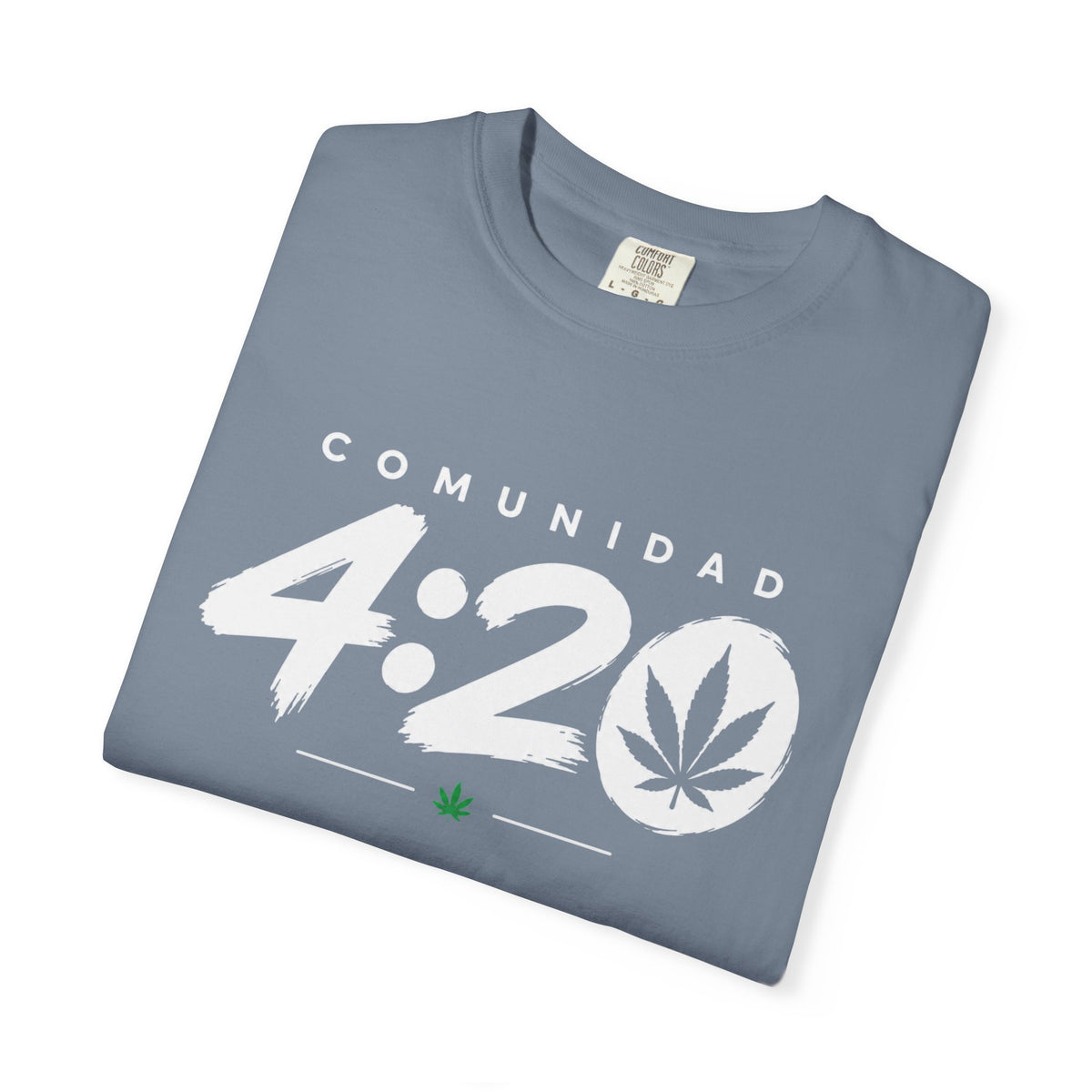 Comunidad 4:20 Graphic T-Shirt — Cannabis Leaf Tee