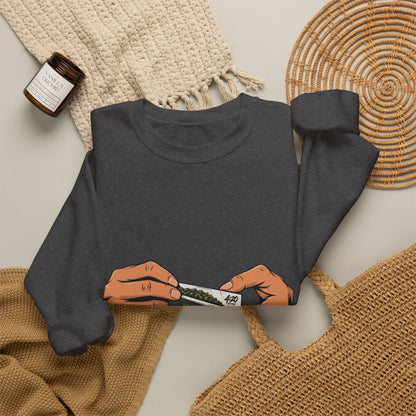 Fumo y Olvido | Crewneck 4:20 de Fleece