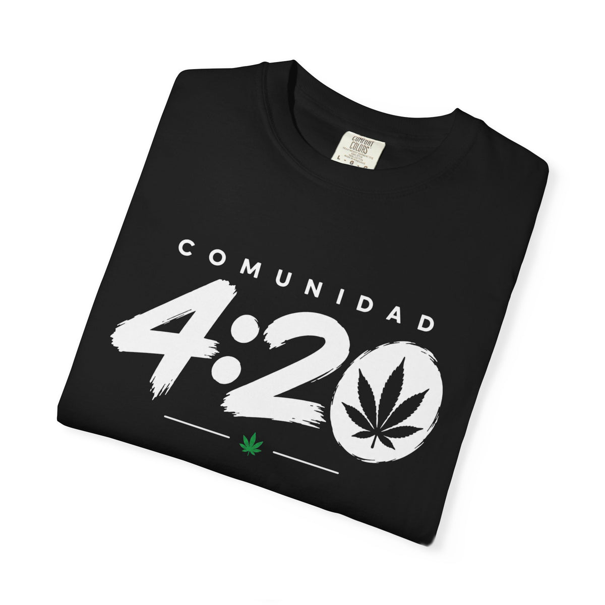 Comunidad 4:20 Graphic T-Shirt — Cannabis Leaf Tee