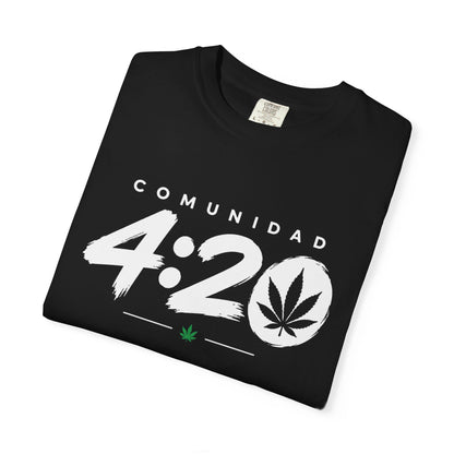Comunidad 4:20 Graphic T-Shirt — Cannabis Leaf Tee