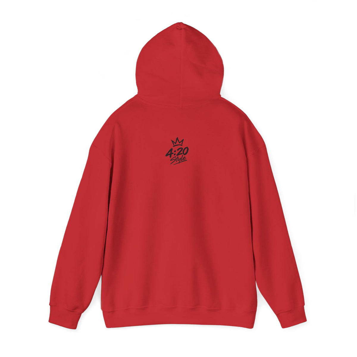Hoodie - "Fumo y olvido" Rolling Hands Graphic Hoodie (4:20 Back Accent)