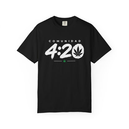 Comunidad 4:20 Graphic T-Shirt — Cannabis Leaf Tee