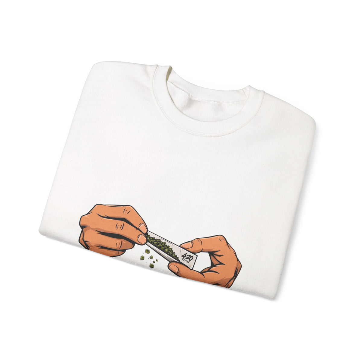 Fumo y Olvido | Crewneck 4:20 de Fleece