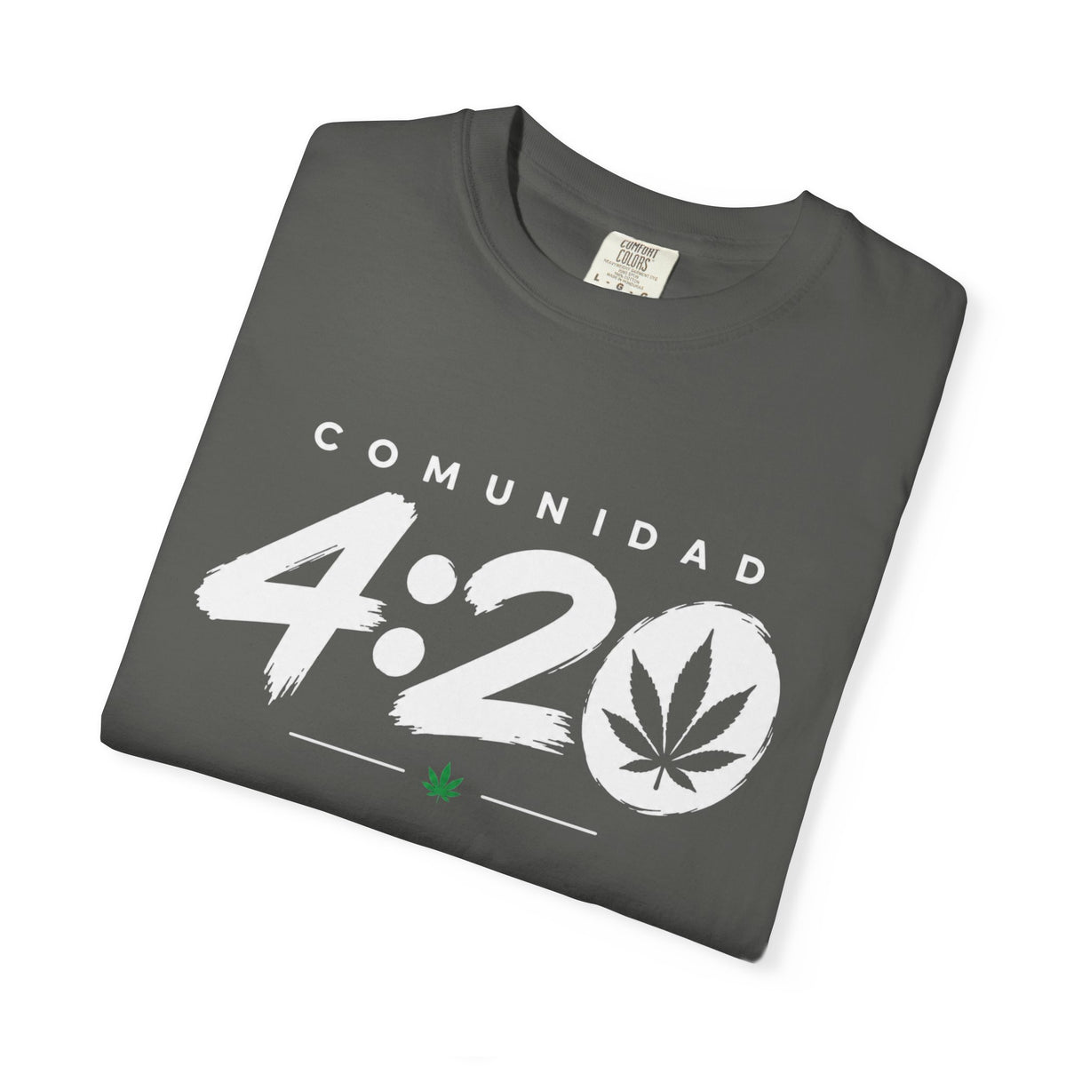 Comunidad 4:20 Graphic T-Shirt — Cannabis Leaf Tee