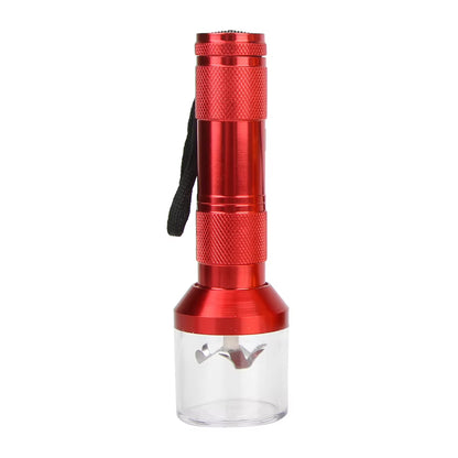 Electric Herb Grinder with Torch Design - Metal Tobacco and Spice Crusher