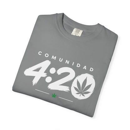 Comunidad 4:20 Graphic T-Shirt — Cannabis Leaf Tee