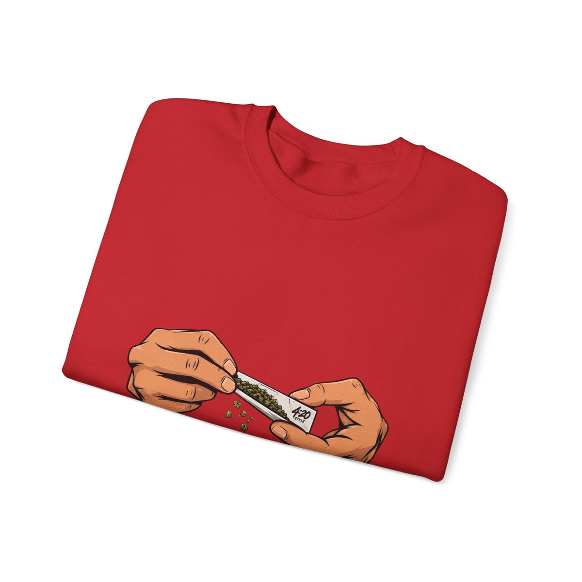 Fumo y Olvido | Crewneck 4:20 de Fleece