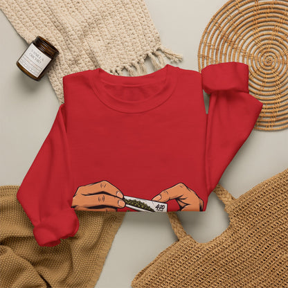 Fumo y Olvido | Crewneck 4:20 de Fleece