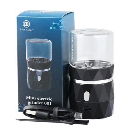 SMO Portable Electric Tobacco Grass Crusher for Smoking Dry Herb Grinder Machine with Intelligent Touch Prevention Smoke Crusher