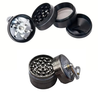 1.6Inch 40Mm Hand Crank Tobacco Grinder Spice Mills Smoke Grass Crusher Muller Spice Manual Grinder for Nutmeg,Ginger,Rock Salt